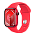 Apple Watch Series 9, 45 мм, корпус из алюминия цвета (PRODUCT)RED, спортивный ремешок цвета (PRODUCT)RED, размер M/L