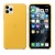 Кожаный чехол для iPhone 11 Pro Max, цвет «лимонный сироп»
