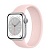 Apple Watch Series 8 45мм серебристый  корпус из алюминия и ремешок Solo Loop Chalk Pink