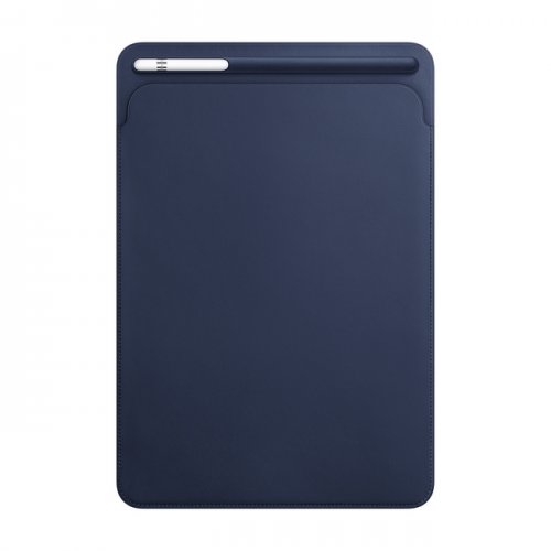 Кожаный чехол-футляр для iPad Pro 10,5 дюйма, тёмно-синий цвет