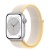 Apple Watch Series 8 45мм серебристый корпус из алюминия и ремешок Sport Loop Starlight