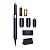 Фен-стайлер Dyson Airwrap HS01 Complete 372922-01 (берлинская лазурь-медный)