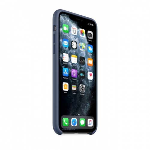 Чехол Apple для iPhone 11 Pro Max, силикон, цвет «морской лёд»