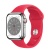 Apple Watch Series 8 41мм серебристый корпус из нержавеющей стали и ремешок Sport Band Red Apple Watch Series 8 41мм серебристый корпус из нержавеющей стали и ремешок Sport Band Red