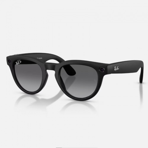 RAY-BAN META GEN 2 HEADLINER Matte Black/Polarized Gradient Graphite