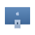 Моноблок Apple iMac 24 Retina 4,5K, M4 (8C CPU, 8C GPU, 2024), 16 ГБ, 256 ГБ SSD, Синий