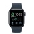 Apple Watch Series SE 2022 44мм корпус из алюминия "полночь" и ремешок Solo Loop Storm Blue