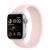 Apple Watch Series SE 2022 40мм серебристый корпус из алюминия и ремешок Solo Loop Chalk Pink