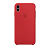 Чехол Apple для Phone XS Max, силикон, (PRODUCT)RED
