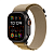 Apple Watch Ultra 2, цвет корпуса Black, ремешок Alpine Loop, цвет Tan, размеры S/M/L