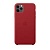 Кожаный чехол для iPhone 11 Pro Max, (PRODUCT)RED