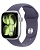 Умные часы Apple Watch Series 11, 46mm, Silver Aluminium Purple Fog Sport Band