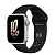 Apple Watch Series SE 2022 44мм серебристый корпус из алюминия и ремешок Nike Sport Band Black Black