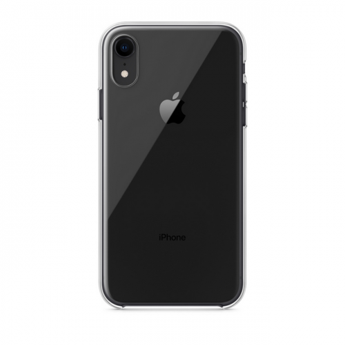 Чехол для iPhone XR, силикон, прозрачный