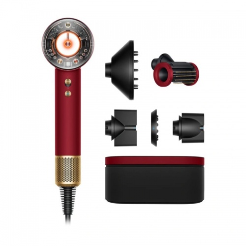 Фен Dyson Supersonic Nural HD16 Red Velvet/Gold