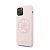 Чехол для смартфона Guess для iPhone 11/11Pro/11ProMax Silicone collection 4G logo Hard Light pink