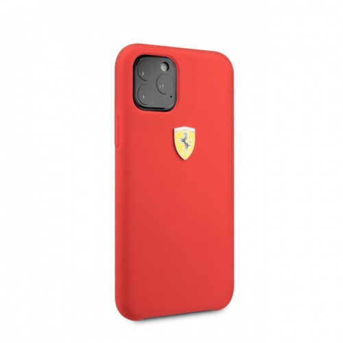 Чехол Ferrari On Track SF Silicone для iPhone 11/11Pro/11ProMax, красный