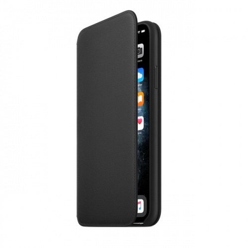 Чехол Apple для iPhone 11 Pro Max Leather Folio, чёрный цвет