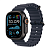 Apple Watch Ultra 2, цвет корпуса Black, ремешок Ocean Band, цвет Navy, размеры S/M/L