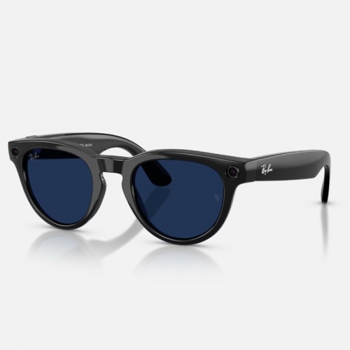 RAY-BAN META GEN 2 HEADLINER Shiny Black/Clear/Sapphire Transitions