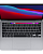 MacBook Pro 13" с Touch Bar, 8 ГБ, 256 ГБ, Apple M1, Серый космос, 2020