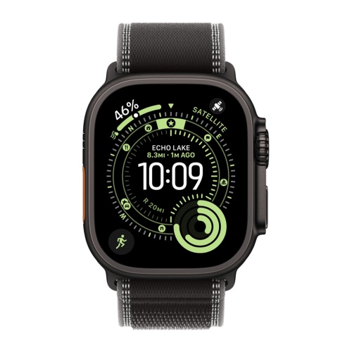 Умные часы Apple Watch Ultra 3, 49 мм, Black Titanium Bl/Charcoal Trail Loop