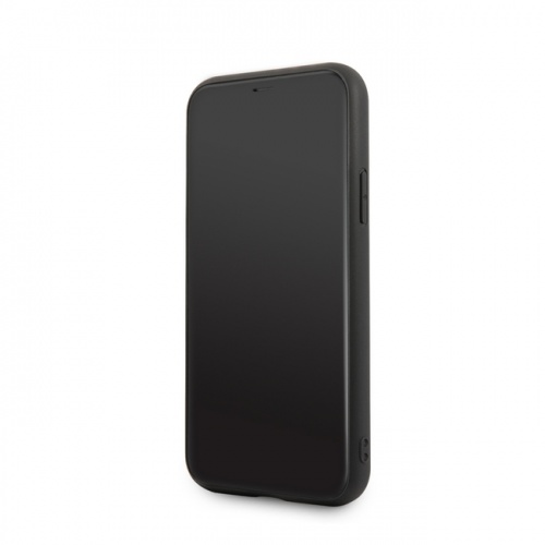 Кожаный чехол Ferrari Stamped logo Embossed lines Hard для iPhone 11/11Pro/11ProMax, бежевый