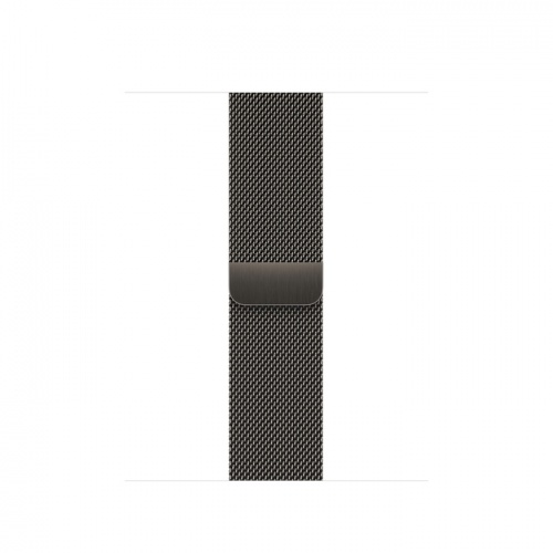 Apple Watch Series 8 41мм серебристый корпус из нержавеющей стали и ремешок Milanese Loop Graphite