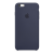 Силиконовый чехол для iPhone 6/6s Plus, тёмно-синий цвет