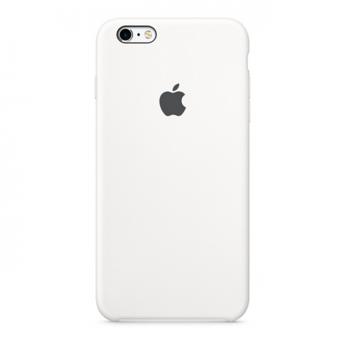 Силиконовый чехол для iPhone 6/6s Plus, белый