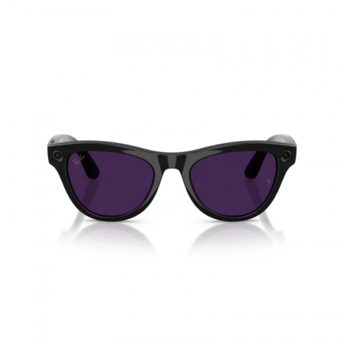 RAY-BAN META GEN 2 SKYLER Shiny Black / Clear/Amethyst Transitions