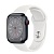 Apple Watch Series 8 45мм корпус из алюминия "полночь" и ремешок Sport Band White