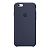 Силиконовый чехол для iPhone 6/6s, тёмно-синий цвет