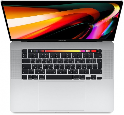 MacBook Pro 16" Touch Bar, i7 2.6ГГц, Radeon Pro 5300M, 16ГБ, 512Гб - Серебристый