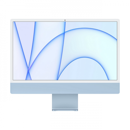 Apple iMac 24" Retina 4,5K, M1 (8C CPU, 7C GPU), 8 ГБ, 256 ГБ SSD, синий
