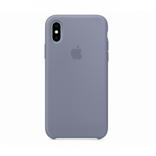 Чехол Apple для Phone XS, силикон, цвет «тёмная лаванда»