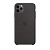 Чехол Apple для iPhone 11 Pro Max, силикон, чёрный