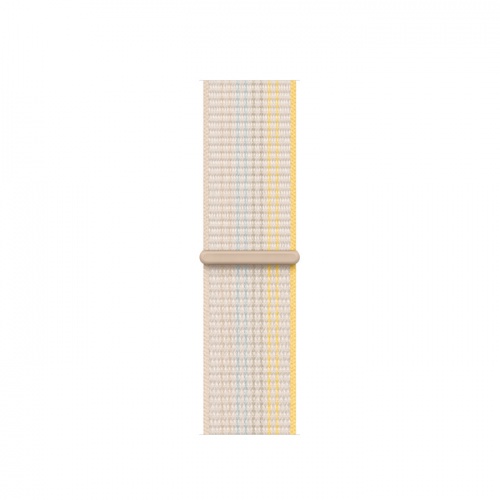 Apple Watch Series 8 41мм серебристый корпус из нержавеющей стали и ремешок Sport Loop Starlight