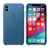 Кожаный чехол для iPhone XS Max, цвет «лазурная волна» Кожаный чехол для iPhone XS Max, цвет «лазурная волна»