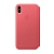 Чехол Apple для iPhone XS Max Leather Folio, цвет «розовый пион»