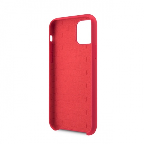Чехол BMW M-Collection Liquid Silicone для iPhone 11/11Pro/11ProMax, красный