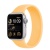 Apple Watch Series SE 2022 44мм серебристый корпус из алюминия и ремешок Solo Loop Sunglow
