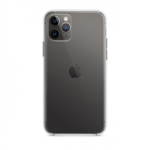 Чехол для iPhone 11 Pro, силикон, прозрачный