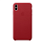 Кожаный чехол для iPhone XS Max, (PRODUCT)RED