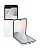 White Samsung Galaxy Z Flip7 FE 256 Gb White