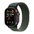 Apple Watch Ultra 2, цвет корпуса Black, ремешок Trail Loop, цвет Green, размеры S/M/L