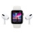 Apple Watch Nike SE из алюминия, 44 мм, цвет «серый космос» и «антрацитовый/чёрный»