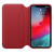 Кожаный чехол Folio для iPhone XS, (PRODUCT)RED