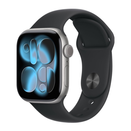 Умные часы Apple Watch Series 11, 42mm, Space Grey Aluminium Black Sport Band