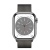 Apple Watch Series 8 41мм серебристый корпус из нержавеющей стали и ремешок Milanese Loop Graphite